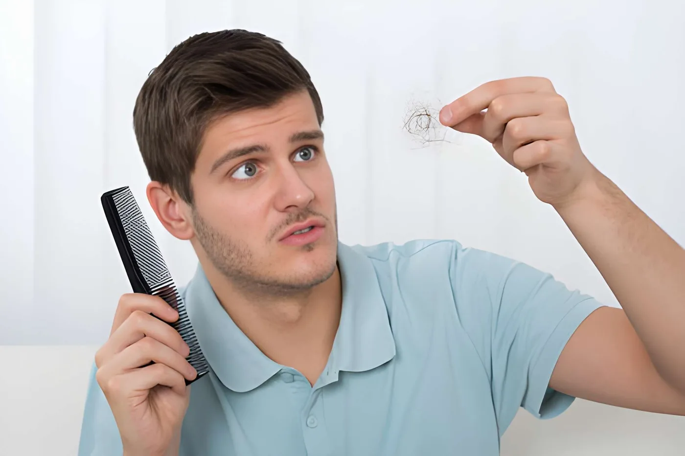 Hair fall and scalp trouble