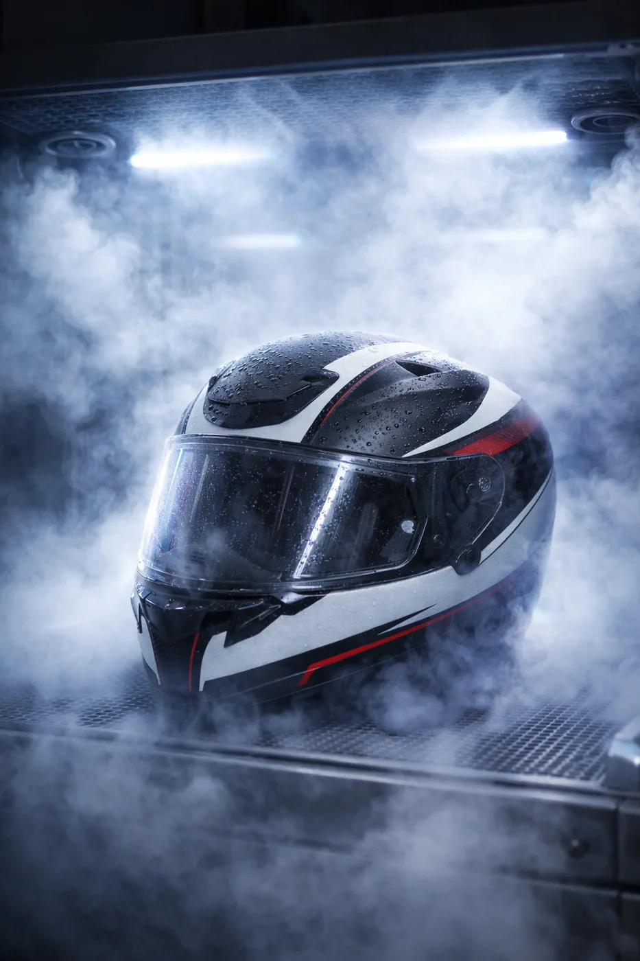 Fog stage of the Helmio sanitizing cycle